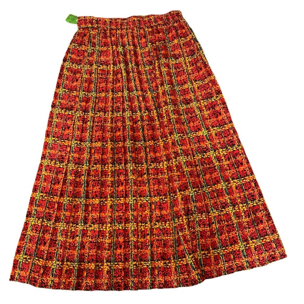 Andrea Gayle Skirt 12 Women MultiColor Graphic - Picture 3 of 6